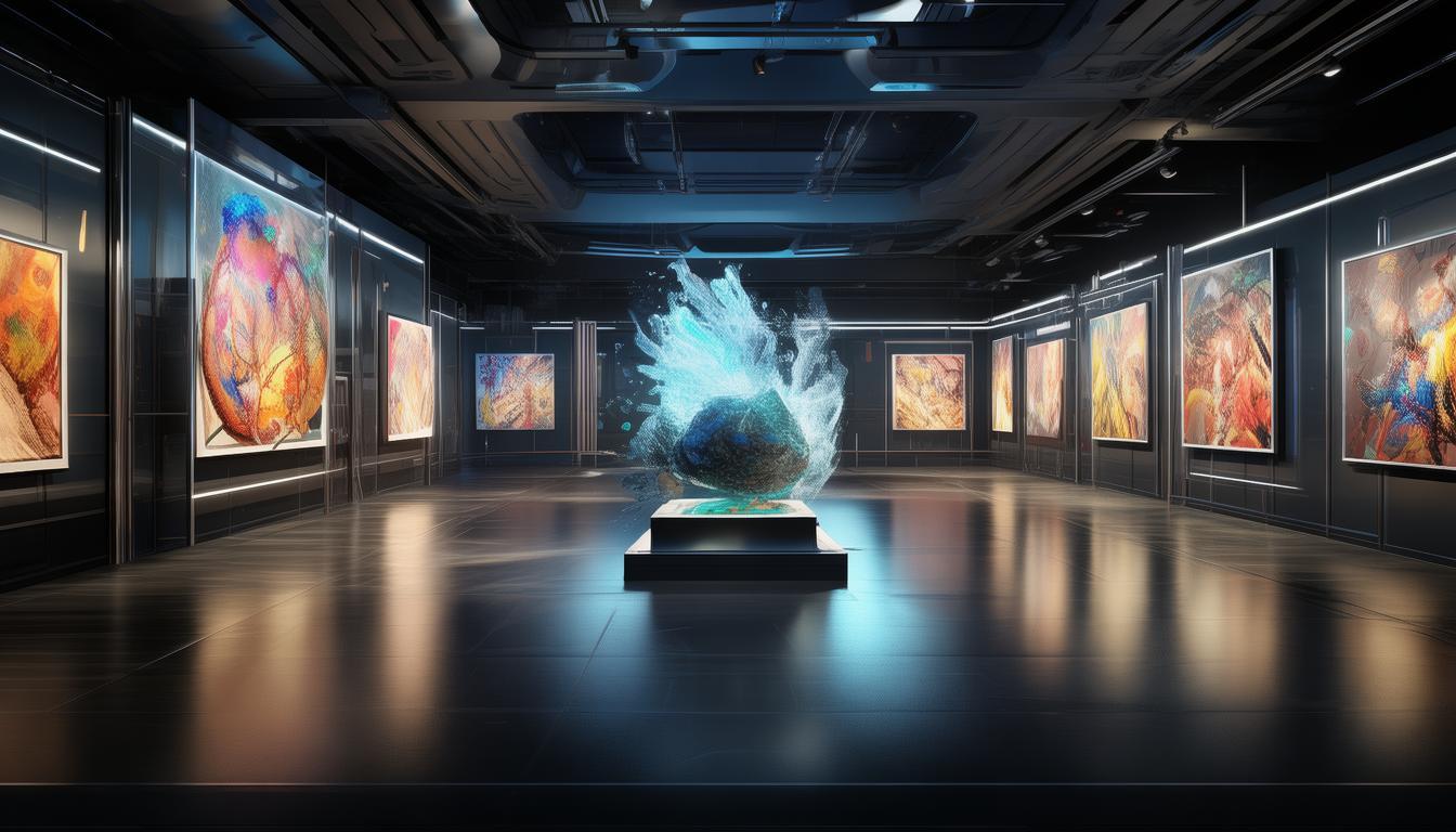 AI绘画展厅模型怎么做？从零搭建到惊艳呈现的全流程指南