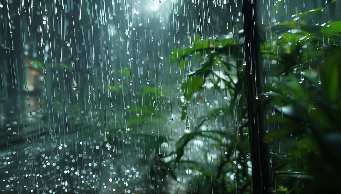 哎呦好大的雨哟这句歌词出自哪首歌？