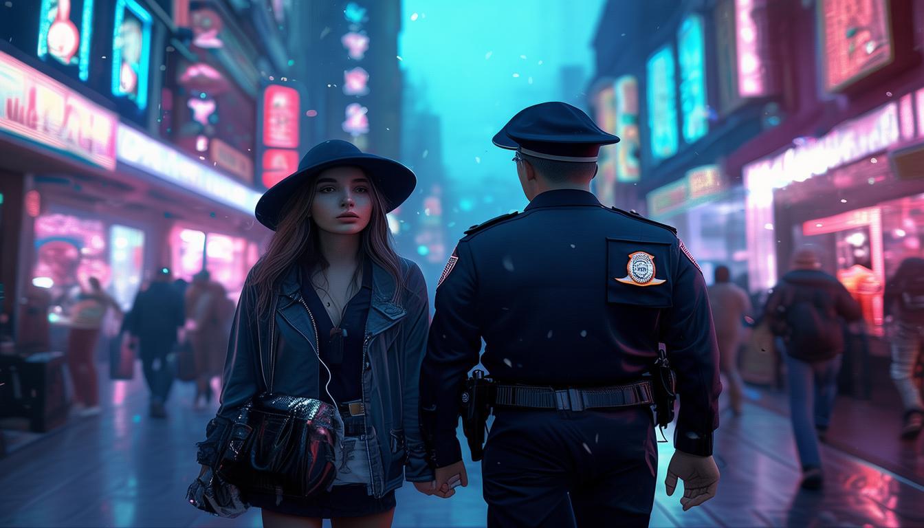 陪警察男友去逛街，这真的会违法吗？