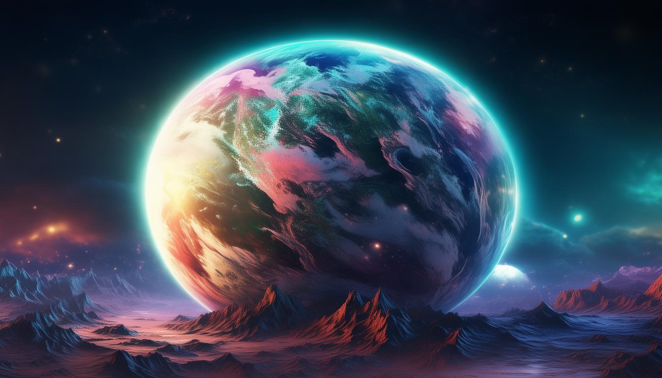 怎么用AI做行星模型？