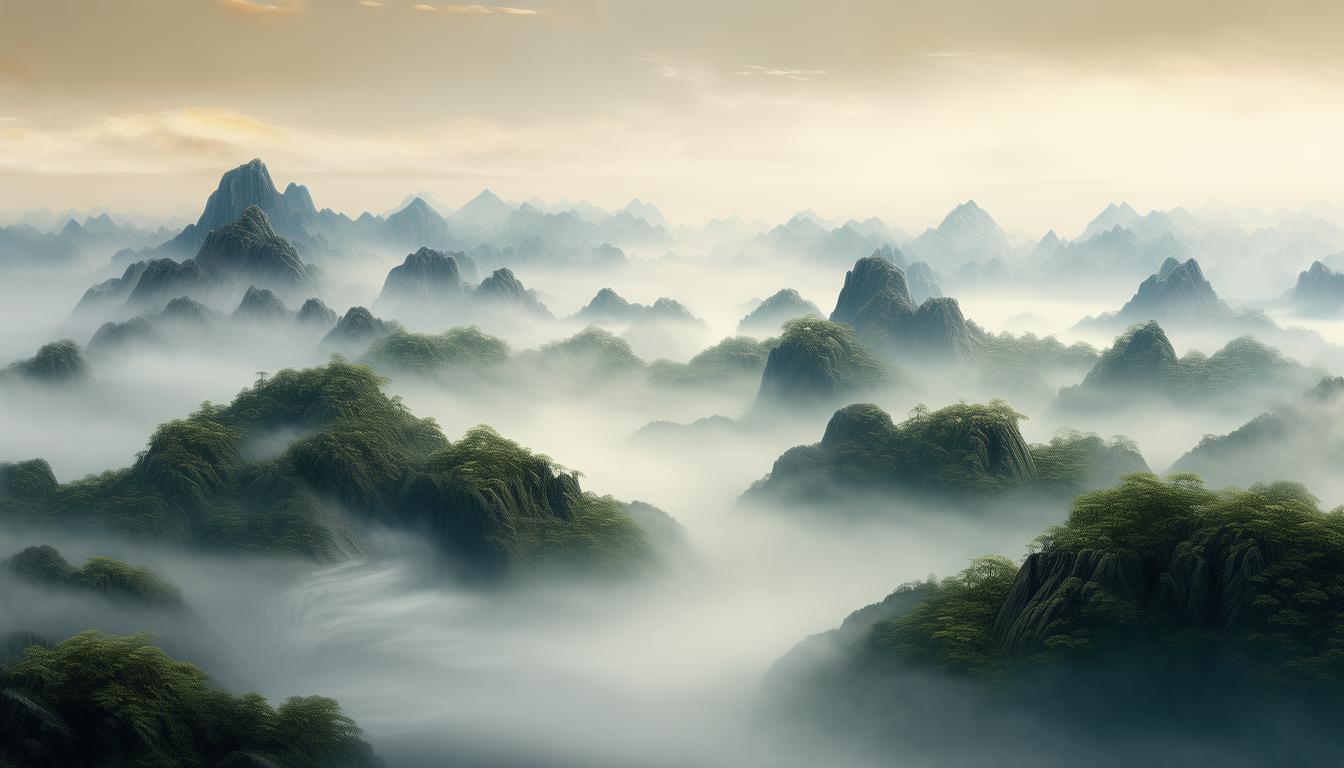 sdai绘画山水模型能否真正还原传统山水画的意境之美？