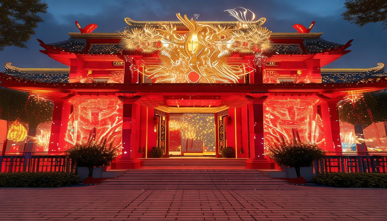 物业门口国庆布置怎样才能既喜庆又具新意？