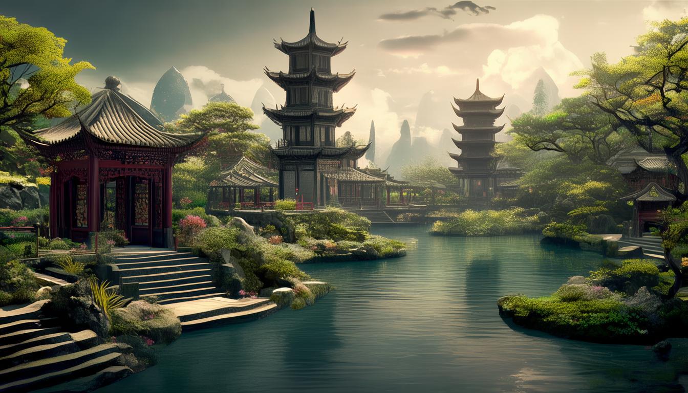苏杭美景天上真有对应景点吗？