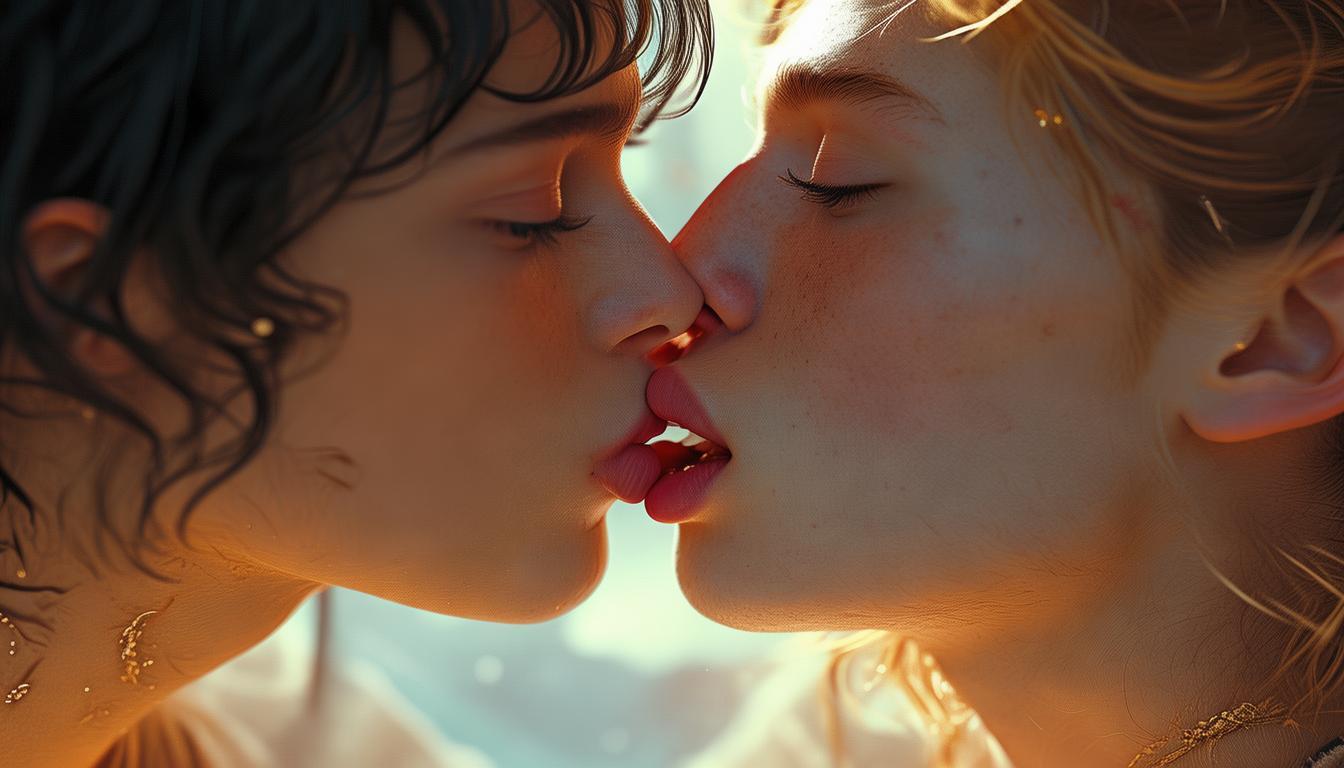 女友主动舌吻，这真的是她的初吻吗？