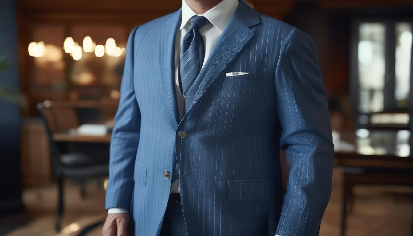 物业经理穿什么西服才能既显专业又具亲和力？