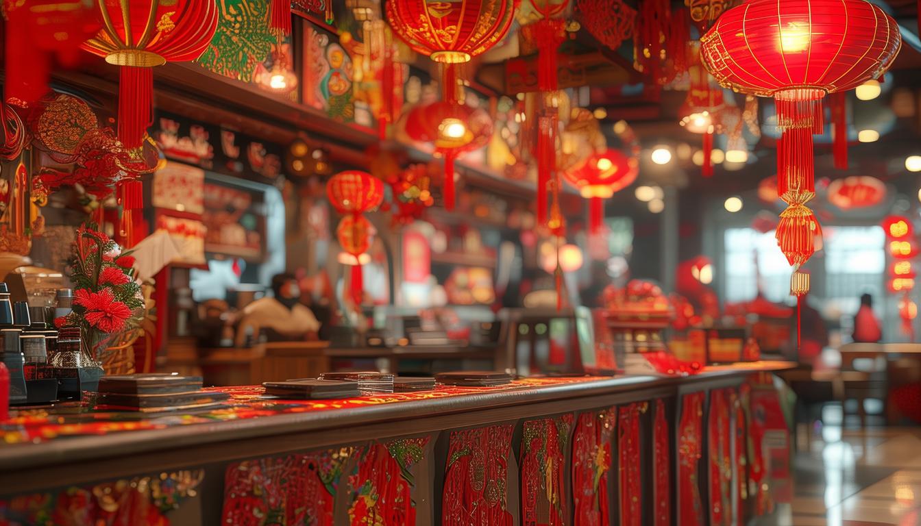 物业前台在春节期间是否也有节日氛围？