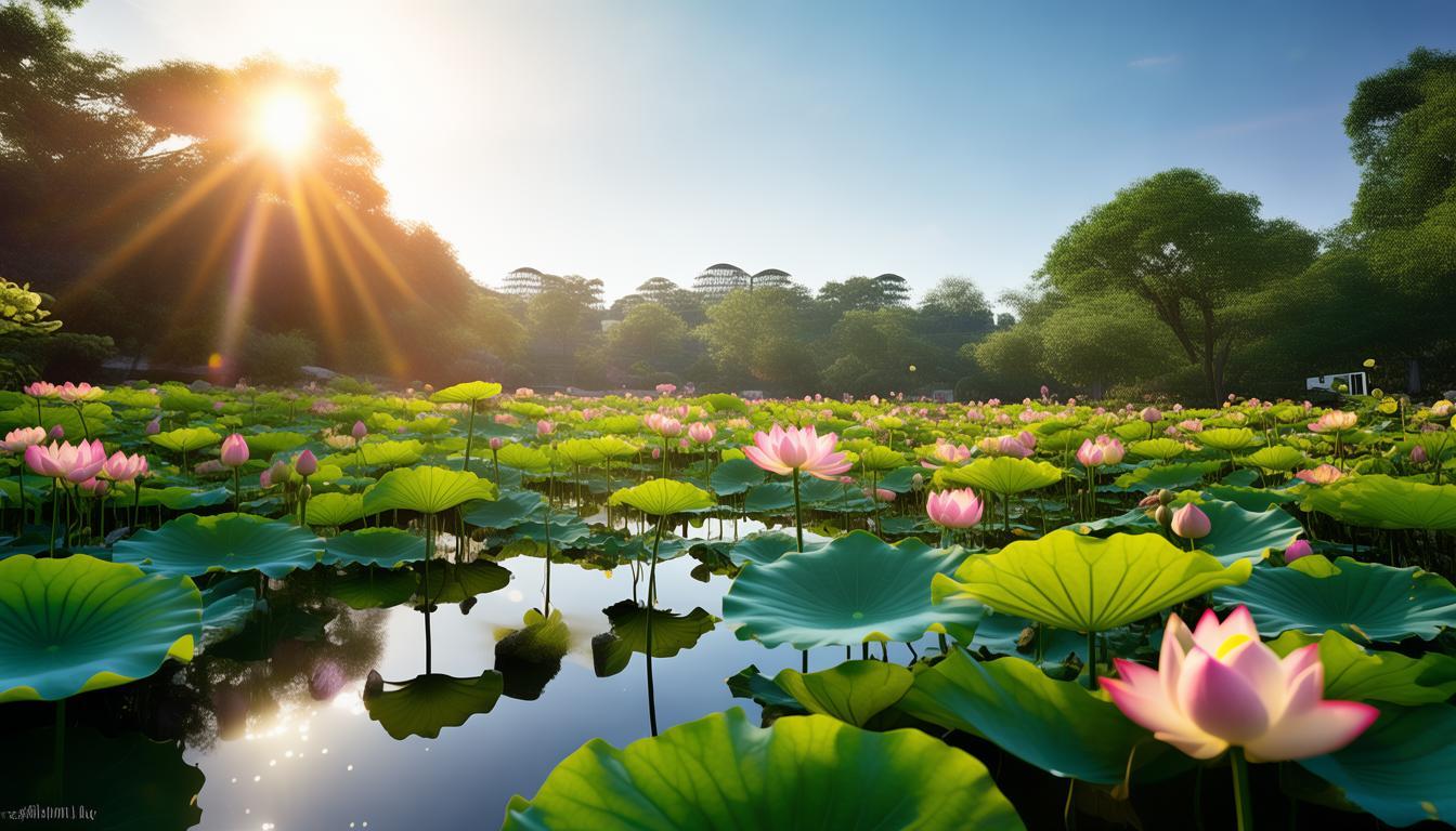 圆明园荷花盛景，究竟哪里最值得一游？