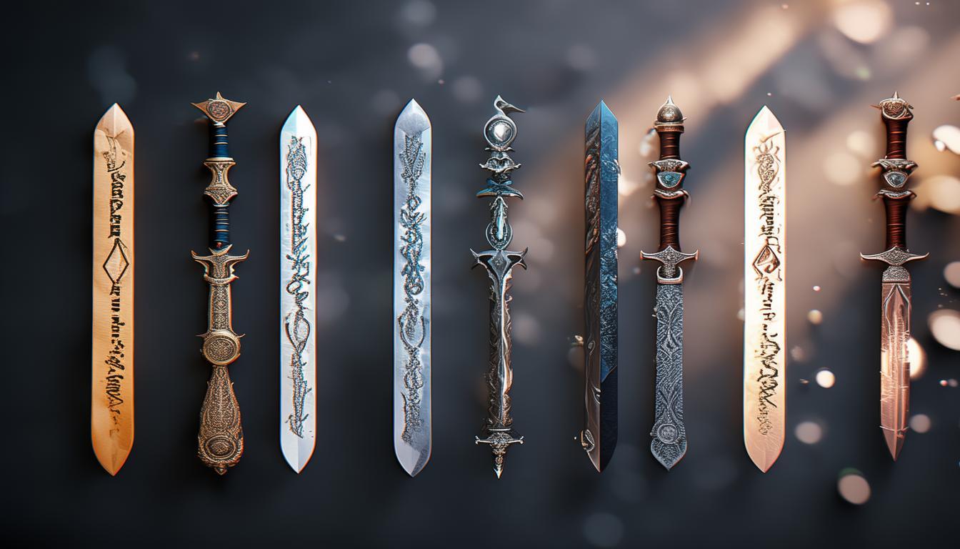 不同手游里的短剑，都藏着哪些独特名字？