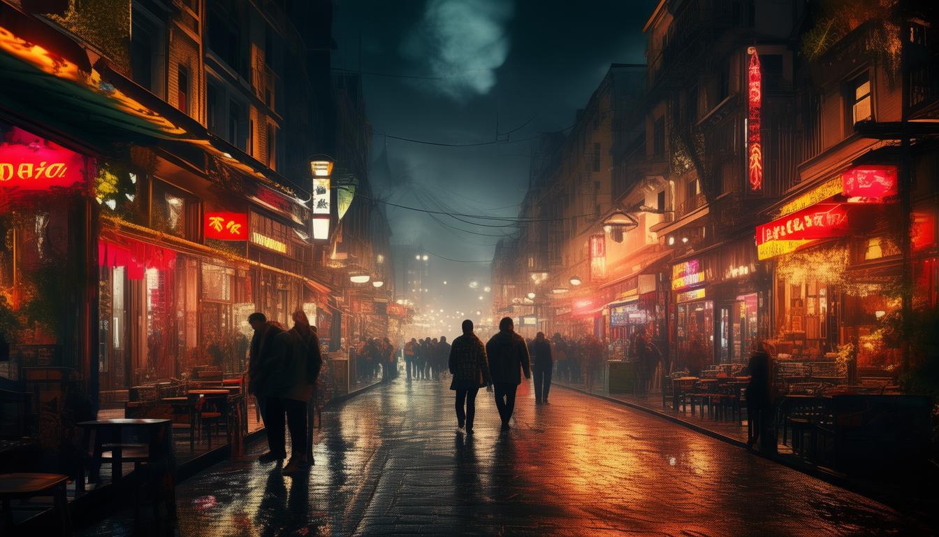 这样的夜热闹的街，究竟是哪首歌在耳边萦绕？