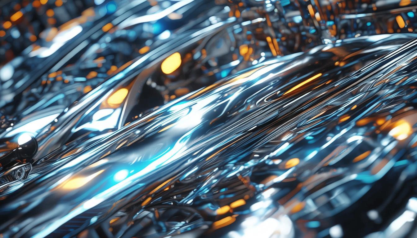 AI绘画中的金属反光效果，能否通过大模型完美呈现？