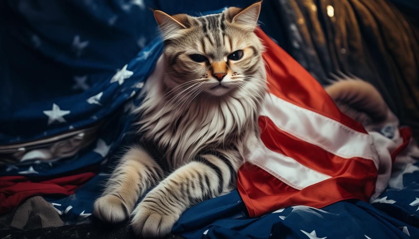 披着国旗的猫文心一言，是爱国还是炒作？