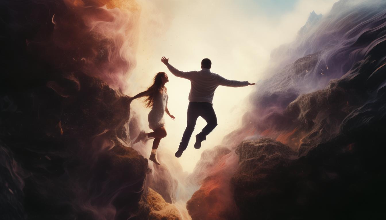 男人决死救女友,这背后究竟蕴含着怎样的深情与担当? 男人决死救女友,这背后究竟蕴含着怎样的深情与担当?