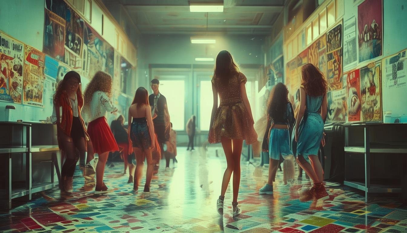 在教室里舞动青春，那究竟是哪一首歌的旋律？