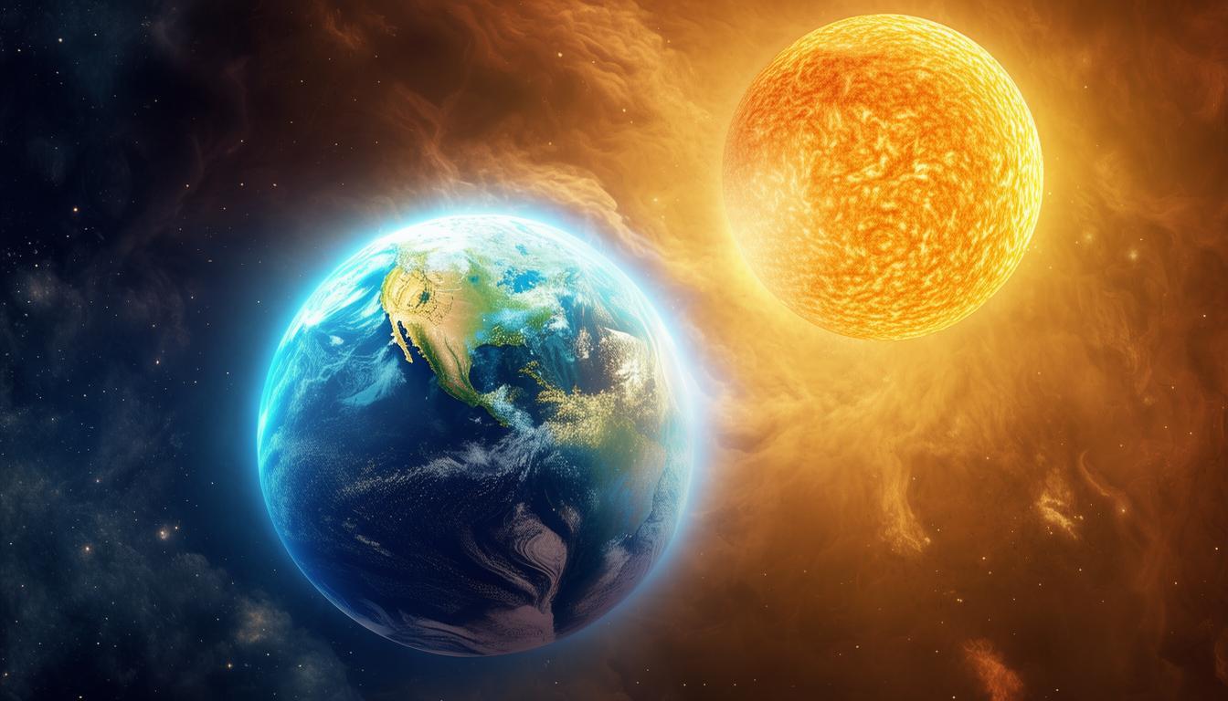 地球与太阳的奥秘,能否通过AI模型下载来一探究竟? 地球与太阳的奥秘,能否通过AI模型下载来一探究竟?